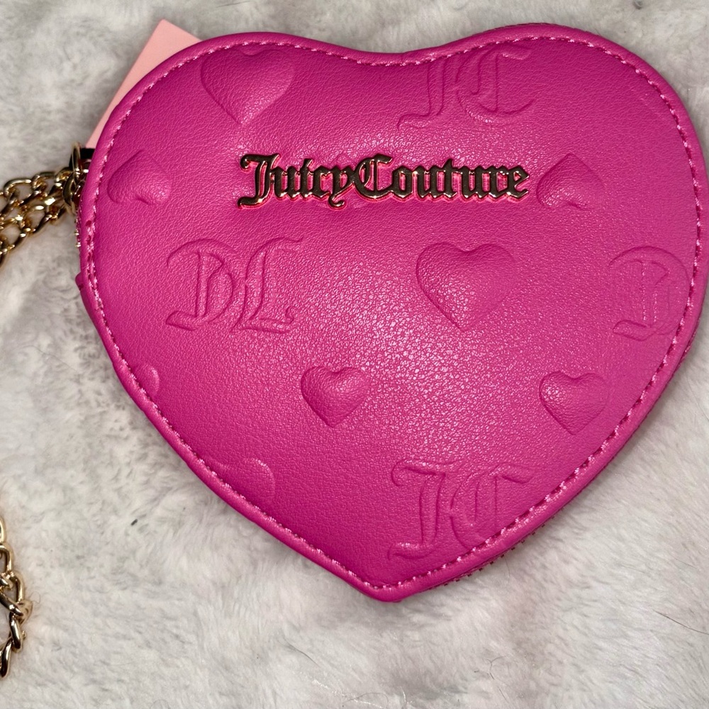 Juicy Couture Vibrant Pink Heart Bag